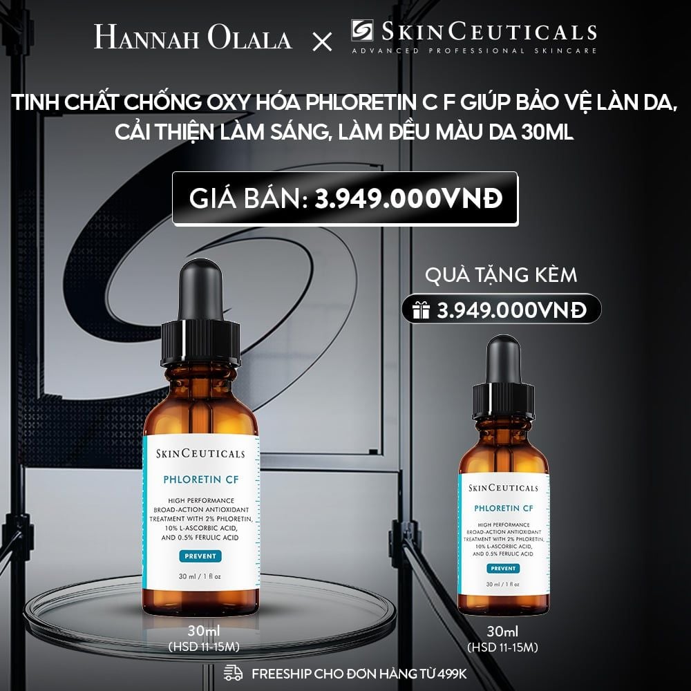  K33_DEAL 33: [MUA 1 TẶNG 1] TINH CHẤT CHỐNG OXY HÓA PHLORETIN C F GIÚP BẢO VỆ LÀN DA, CẢI THIỆN LÀM SÁNG, LÀM ĐỀU MÀU DA 30ML (CẬN DATE 11-15M) 
