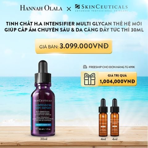  A451_DEAL 1: TINH CHẤT DƯỠNG DA CĂNG MƯỢT & SĂN CHẮC H.A INTENSIFIER MULTI-GLYCAN 30ML 