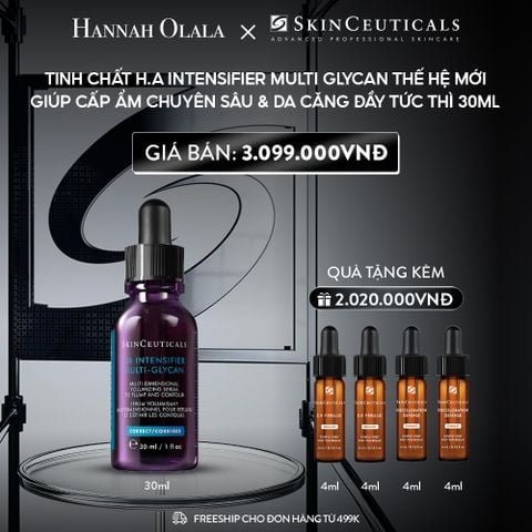  K24_DEAL 24: TINH CHẤT H.A INTENSIFIER MULTI GLYCAN THẾ HỆ MỚI GIÚP CẤP ẨM CHUYÊN SÂU & DA CĂNG ĐẦY TỨC THÌ 30ML 