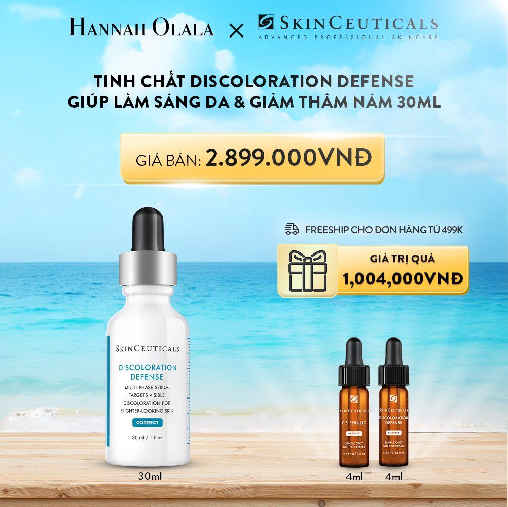 A453_DEAL 3 TINH CHẤT DISCOLORATION DEFENSE GIÚP LÀM SÁNG DA & GIẢM THÂM NÁM 30ML 