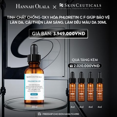  K28_DEAL 28: TINH CHẤT CHỐNG OXY HÓA PHLORETIN C F GIÚP BẢO VỆ LÀN DA, CẢI THIỆN LÀM SÁNG, LÀM ĐỀU MÀU DA 30ML 