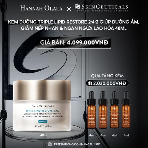  K29_DEAL 29: KEM DƯỠNG TRIPLE LIPID RESTORE 2:4:2 GIÚP DƯỠNG ẨM, GIẢM NẾP NHĂN & NGĂN NGỪA LÃO HÓA 48ML 