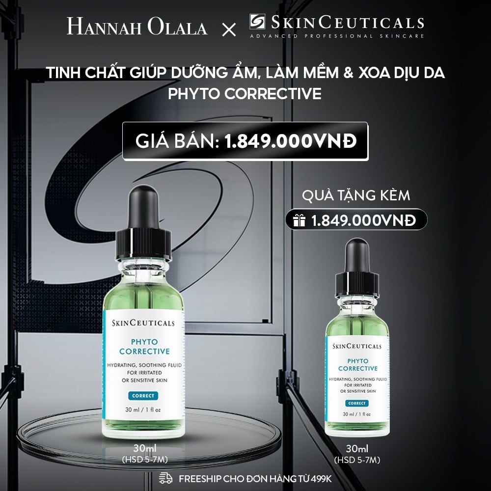  K32_DEAL 32: [MUA 1 TẶNG 1] TINH CHẤT GIÚP DƯỠNG ẨM, LÀM MỀM & XOA DỊU DA PHYTO CORRECTIVE (CẬN DATE 5-7M) 