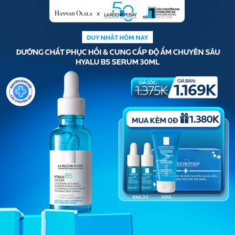  B12_DEAL 12: DƯỠNG CHẤT PHỤC HỒI & CUNG CẤP ĐỘ ẨM CHUYÊN SÂU HYALU B5 SERUM 30ML 
