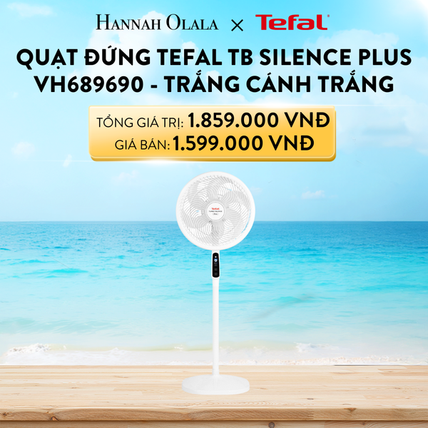  A746_DEAL 12: QUẠT ĐỨNG TEFAL TB SILENCE PLUS VH689690 