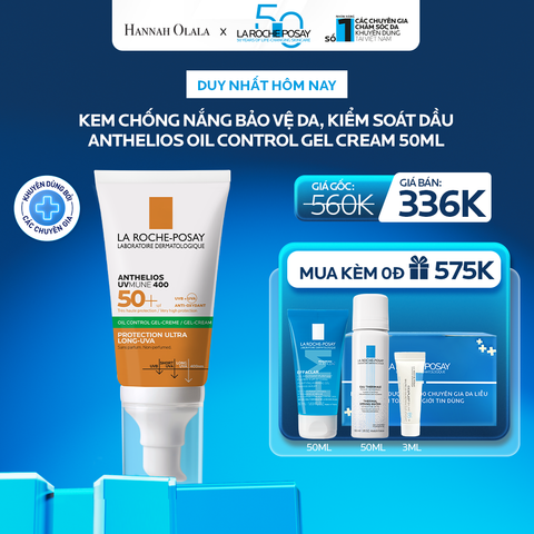  B1_DEAL 1: KEM CHỐNG NẮNG BẢO VỆ DA, KIỂM SOÁT DẦU ANTHELIOS OIL CONTROL GEL CREAM 50ML 