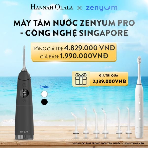  A38_DEAL 1: MÁY TĂM NƯỚC ZENYUM PRO - CÔNG NGHỆ SINGAPORE 