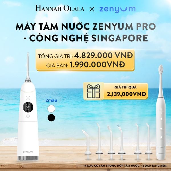  A38_DEAL 1: MÁY TĂM NƯỚC ZENYUM PRO - CÔNG NGHỆ SINGAPORE 