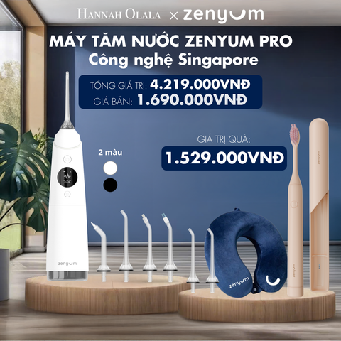  H171_DEAL 1: MÁY TĂM NƯỚC ZENYUM PRO - CÔNG NGHỆ SINGAPORE 