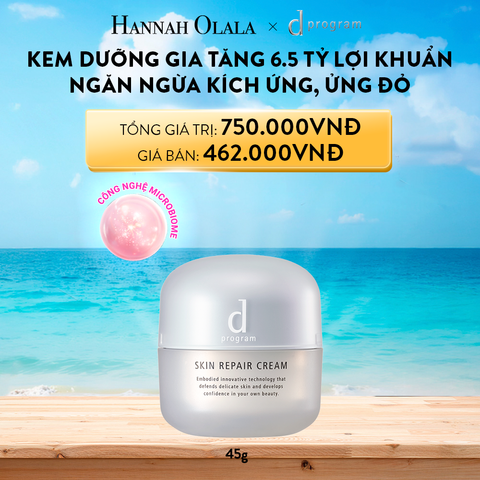  A476_DEAL 3: KEM DƯỠNG PHỤC HỒI DA D PROGRAM SKIN REPAIR CREAM 45G 