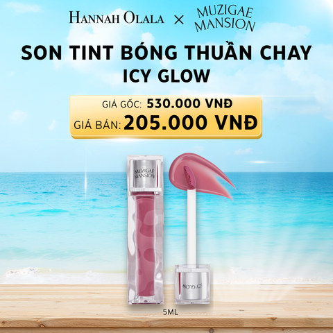  A19_E582: DEAL 2: SON TINT BÓNG DƯỠNG ẨM THUẦN CHAY ICY GLOW TINT 5ML 