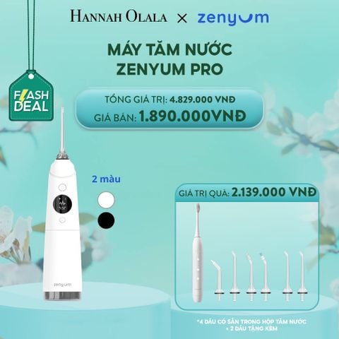  [FLASH DEAL BACK-UP] MÁY TĂM NƯỚC ZENYUM PRO - CÔNG NGHỆ SINGAPORE 
