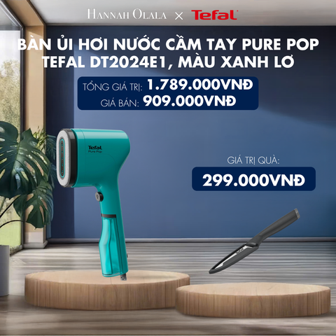  H145_DEAL 4: BÀN ỦI HƠI NƯỚC CẦM TAY PURE POP TEFAL 