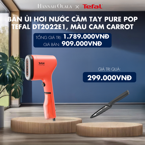  H145_DEAL 4: BÀN ỦI HƠI NƯỚC CẦM TAY PURE POP TEFAL 