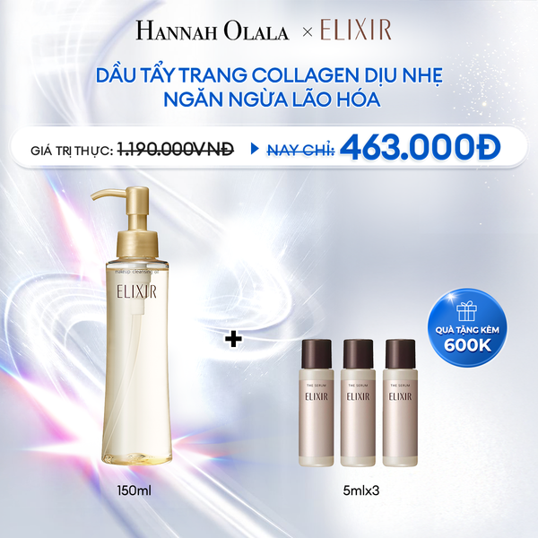  A41_DEAL 11: DẦU TẨY TRANG NGĂN NGỪA LÃO HÓA ELIXIR SUPERIEUR MAKEUP CLEANSING OIL N 150ML 