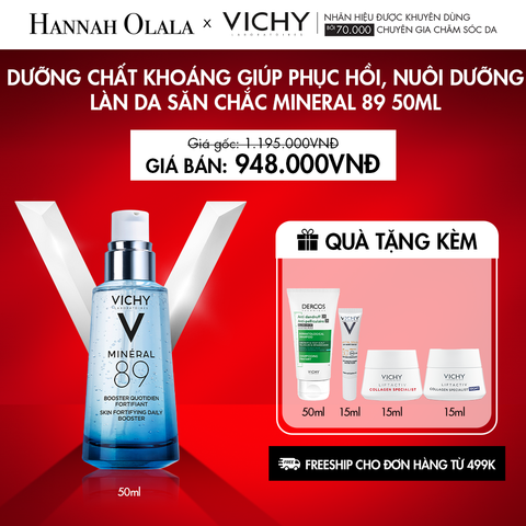  K16_DEAL 16: DƯỠNG CHẤT KHOÁNG GIÚP PHỤC HỒI, NUÔI DƯỠNG LÀN DA SĂN CHẮC MINERAL 89 50ML 
