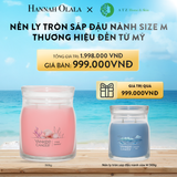  A215_DEAL 4: MUA NẾN LY TRÒN SÁP ĐẬU NÀNH SIZE M MUA 1 TẶNG 1 (CHỌN THÊM MÙI NOTE TRONG GHI CHÚ) 