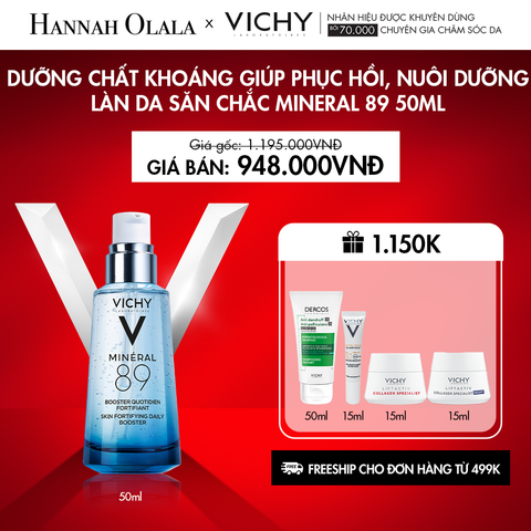 K16_DEAL 16: DƯỠNG CHẤT KHOÁNG GIÚP PHỤC HỒI, NUÔI DƯỠNG LÀN DA SĂN CHẮC MINERAL 89 50ML 