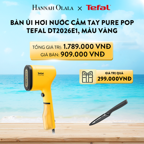  A736_DEAL 5: BÀN ỦI HƠI NƯỚC CẦM TAY PURE POP TEFAL 