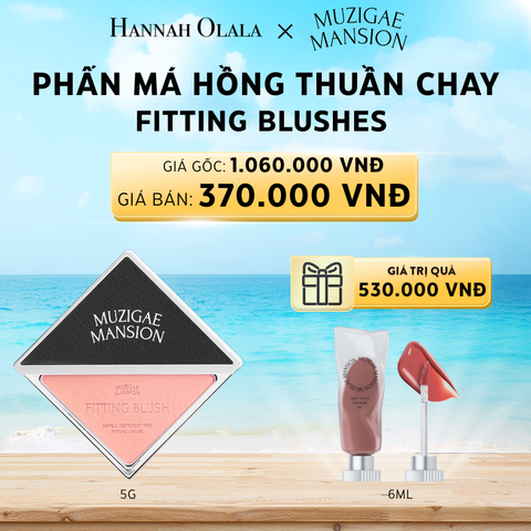  A33_E587: DEAL 5: PHẤN MÁ HỒNG KÈM GƯƠNG FITTING BLUSHES 5G 
