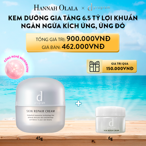  A474_DEAL 1: KEM DƯỠNG PHỤC HỒI DA D PROGRAM SKIN REPAIR CREAM 45G 
