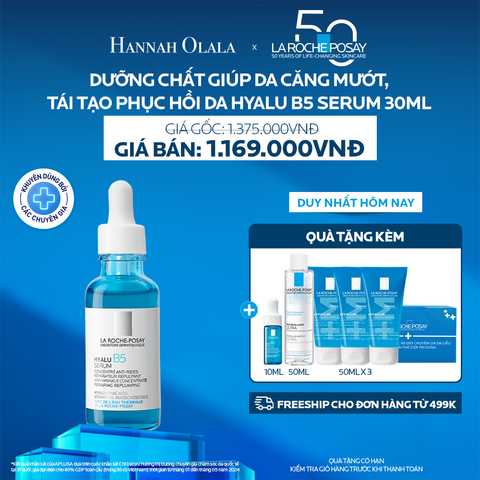  K7_DEAL 7: DƯỠNG CHẤT PHỤC HỒI & CUNG CẤP ĐỘ ẨM CHUYÊN SÂU HYALU B5 SERUM 30ML 