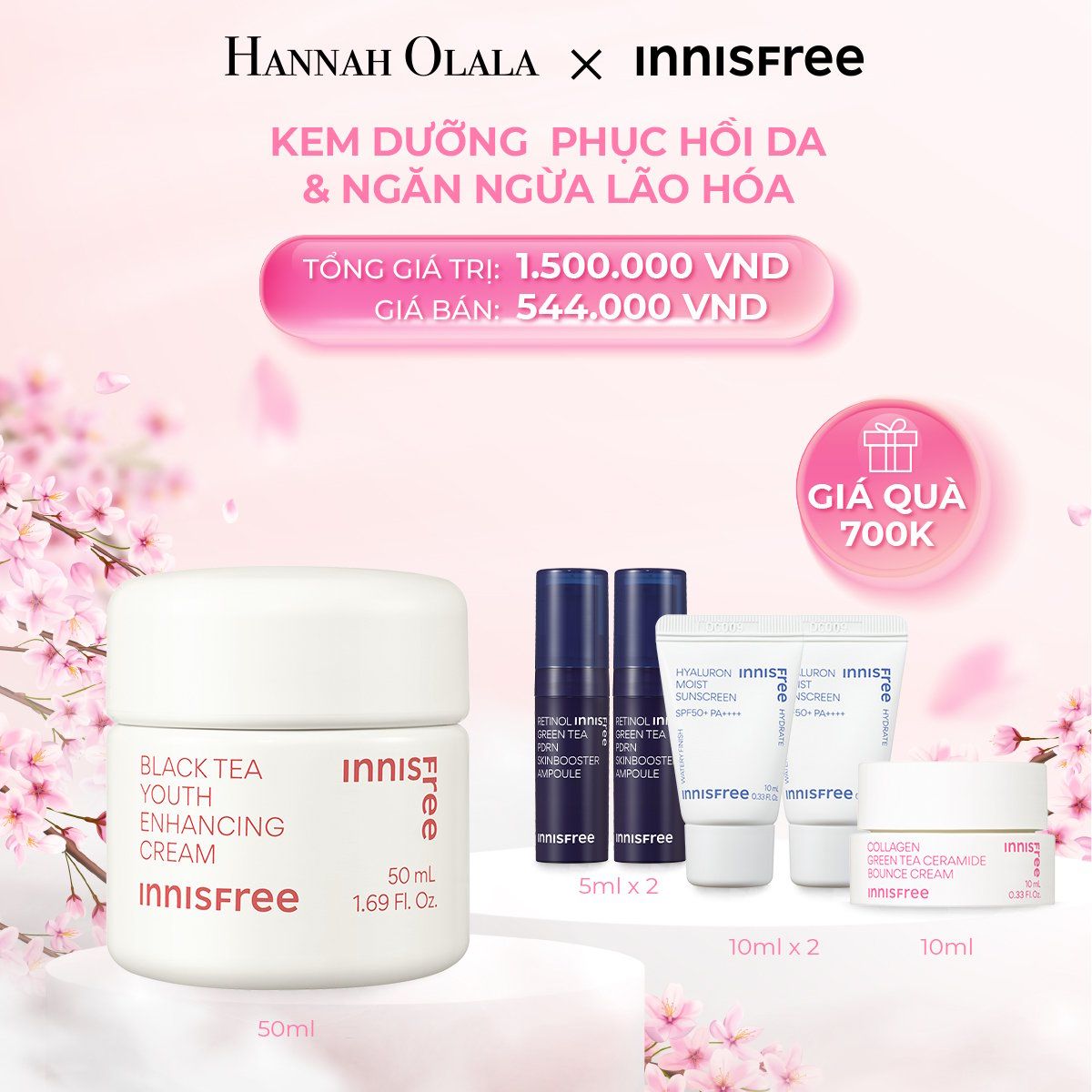  M809_KEM DƯỠNG PHỤC HỒI DA & NGĂN NGỪA LÃO HÓA 