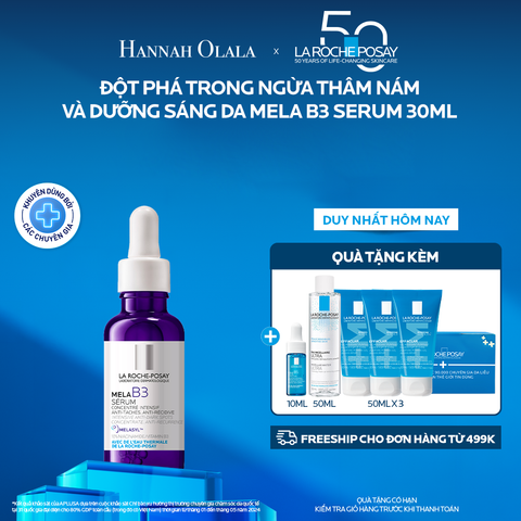  K8_DEAL 8: DƯỠNG CHẤT GIÚP CẢI THIỆN GIẢM THÂM NÁM & DƯỠNG SÁNG TOÀN DIỆN MELA B3 SERUM 30ML 