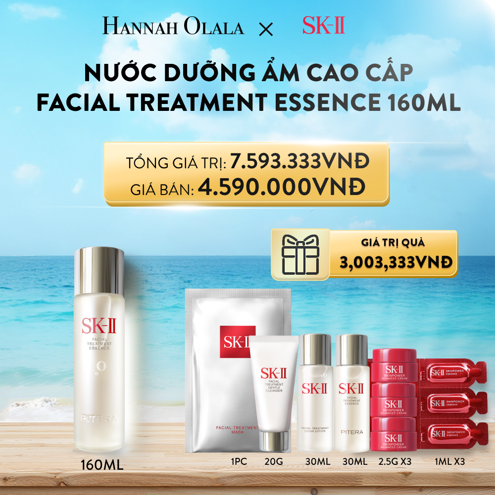 DEAL 1: NƯỚC DƯỠNG ẨM CAO CẤP SK-II 160ML 