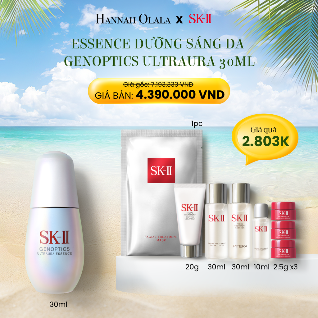  DEAL 9: ESSENCE DƯỠNG SÁNG DA GENOPTICS ULTRAURA 30ML 
