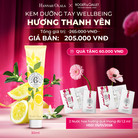  K50_DEAL 21: KEM DƯỠNG TAY WELLBEING 30ML 