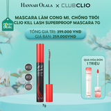  E706: [FLASH DEAL] MASCARA CONG & DÀI MI CLIO KILL LASH SUPERPROOF MASCARA 7G 