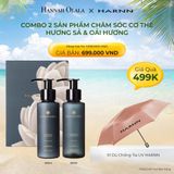  E432_DEAL 1: COMBO 2 SẢN PHẨM CHĂM SÓC CƠ THỂ - TRAVEL SIZE 100ML (BAO GỒM 1 GEL / SỮA TẮM + 1 SỮA DƯỠNG THỂ HARNN) 