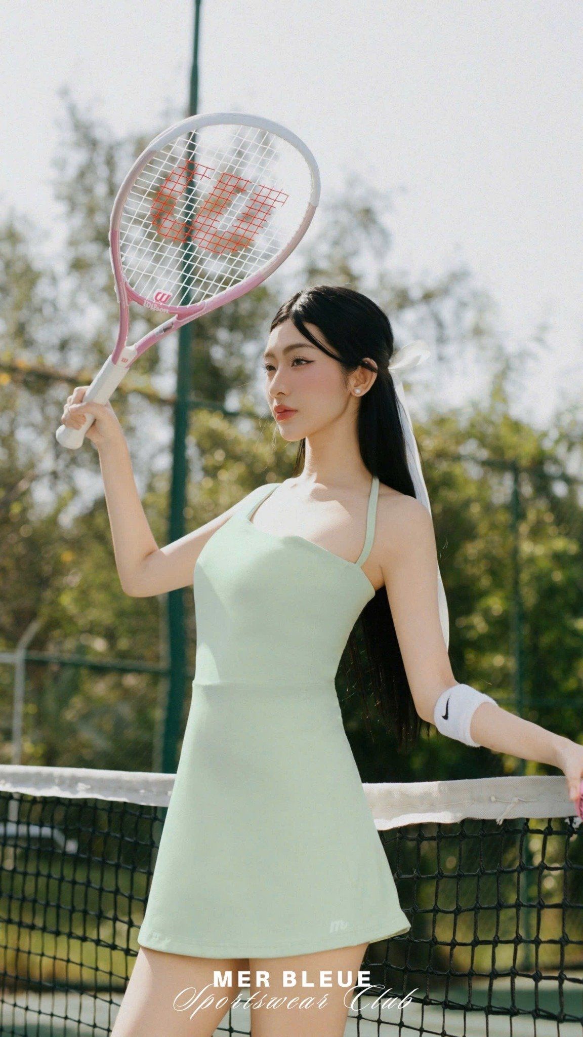  DEAL 21: ĐẦM THỂ THAO GRACE ALL COURTS (ĐÃ KÈM QUẦN SHORT BẢO HỘ) - MER BLEUE SPORTSWEAR CLUB 