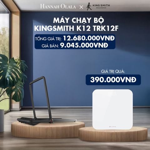  H51_DEAL 3: MÁY CHẠY BỘ KINGSMITH K12 TRK12F 