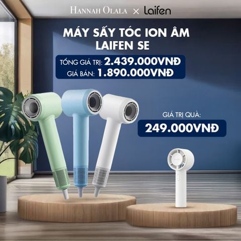  H56_DEAL 1: MÁY SẤY TÓC ION ÂM TỐC ĐỘ CAO LAIFEN SE 