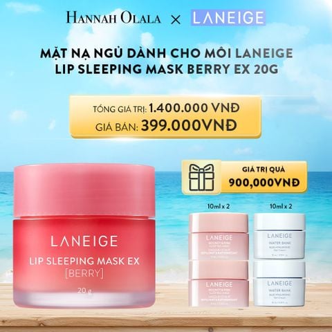  A640_DEAL 2: MẶT NẠ NGỦ DÀNH CHO MÔI LANEIGE LIP SLEEPING MASK 20G (CHỌN MÙI HƯƠNG) 