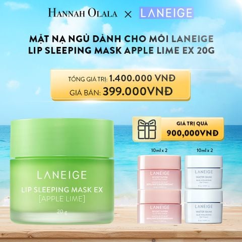  A640_DEAL 2: MẶT NẠ NGỦ DÀNH CHO MÔI LANEIGE LIP SLEEPING MASK 20G (CHỌN MÙI HƯƠNG) 