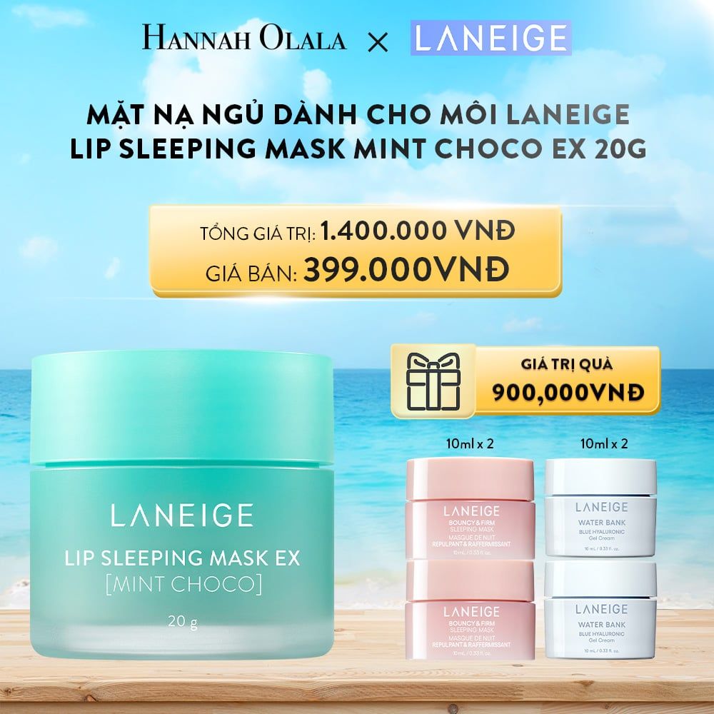  A640_DEAL 2: MẶT NẠ NGỦ DÀNH CHO MÔI LANEIGE LIP SLEEPING MASK 20G (CHỌN MÙI HƯƠNG) 