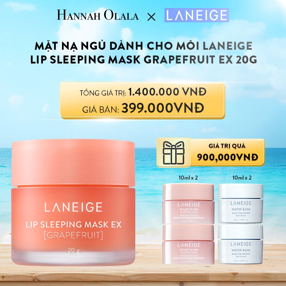  A640_DEAL 2: MẶT NẠ NGỦ DÀNH CHO MÔI LANEIGE LIP SLEEPING MASK 20G (CHỌN MÙI HƯƠNG) 