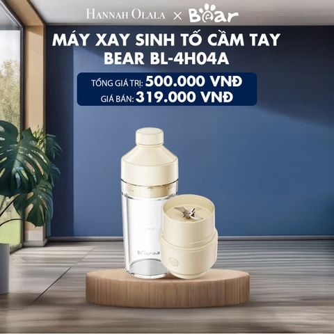  H9_DEAL 13: MÁY XAY SINH TỐ CẦM TAY BEAR BL-4H04A 
