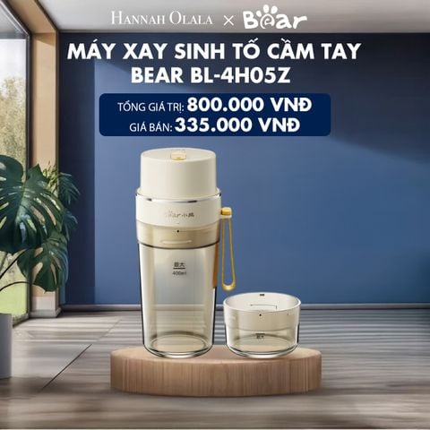  H10_DEAL 14: MÁY XAY SINH TỐ CẦM TAY BEAR 4H05Z 
