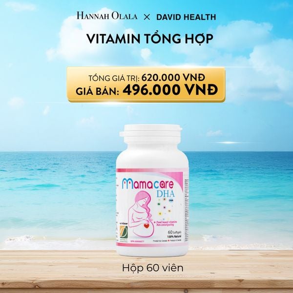  A251_DEAL 8: VITAMIN TỔNG HỢP NUTRIDOM MAMACARE DHA (60 VIÊN) 