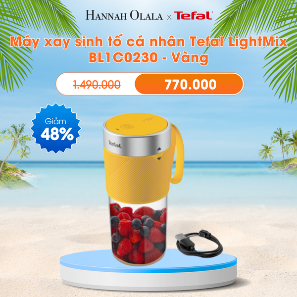  DEAL 12: MÁY XAY SINH TỐ CÁ NHÂN TEFAL LIGHTMIX 