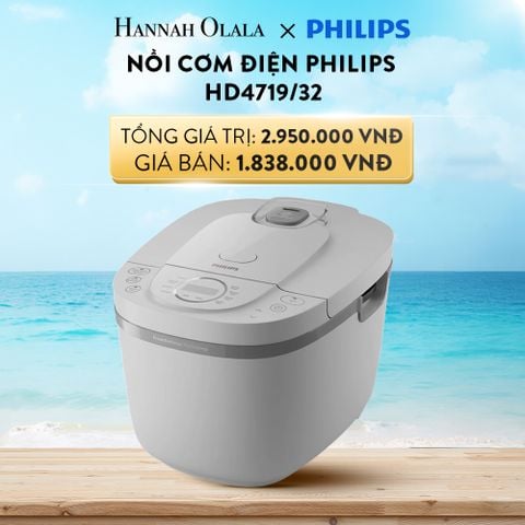  A401_DEAL 5: NỒI CƠM ĐIỆN PHILIPS HD4719/32 