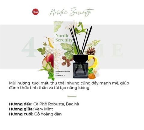  A208_DEAL 2: TINH DẦU TÁN HƯƠNG 4HOME 100ML (MỚI) TẶNG 2 TINH DẦU TREO 4HOME 10ML 