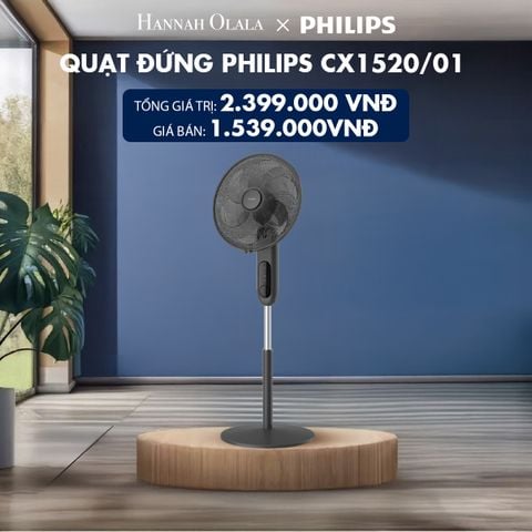  H109_DEAL 1: QUẠT ĐỨNG PHILIPS CX1520/01 