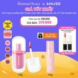  C14_DEAL 3: [DUY NHẤT 28.6] SON THẠCH BÓNG THUẦN CHAY AMUSE JEL-FIT TINT 3.8G MUA 1 TẶNG 1 