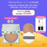  C37_DEAL 3: [DUY NHẤT 28.6] PHẤN NƯỚC CLIO KIỀM DẦU, LÂU TRÔI KILL COVER SKIN FIXER CUSHION 15G (TẶNG KÈM LÕI) 