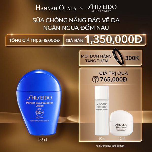  C62: DEAL 5: SỮA CHỐNG NẮNG DƯỠNG DA 50ML 